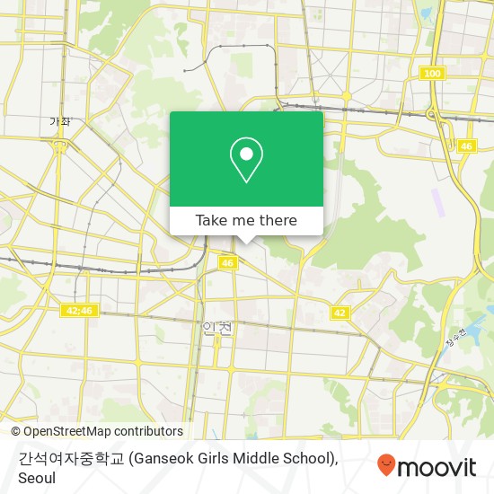 간석여자중학교 (Ganseok Girls Middle School) map