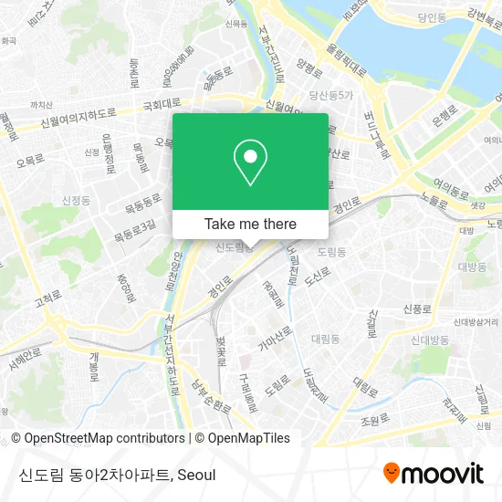 신도림 동아2차아파트 map