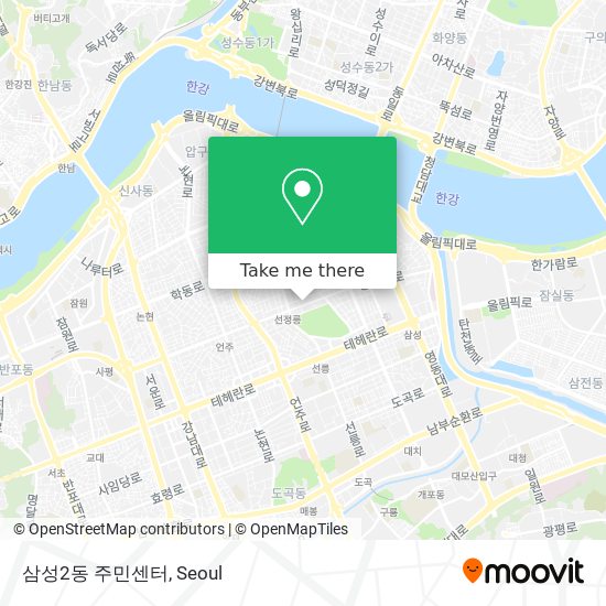 삼성2동 주민센터 map