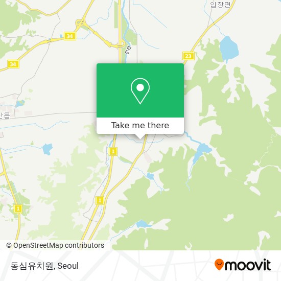 동심유치원 map