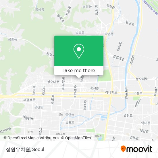 정원유치원 map