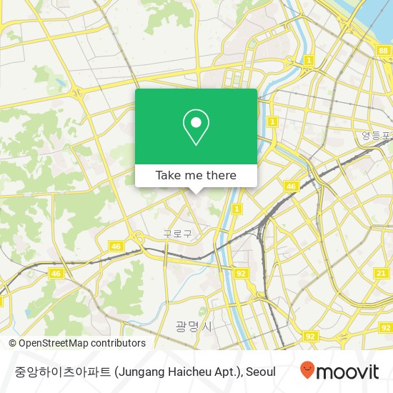 중앙하이츠아파트 (Jungang Haicheu Apt.) map