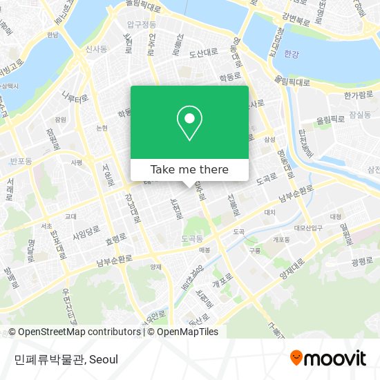 민폐류박물관 map