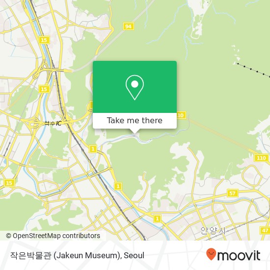 작은박물관 (Jakeun Museum) map