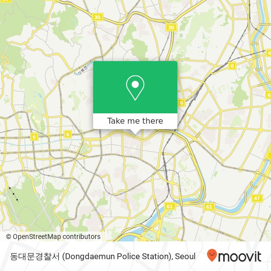 동대문경찰서 (Dongdaemun Police Station) map
