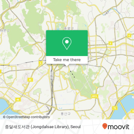 종달새도서관 (Jongdalsae Library) map