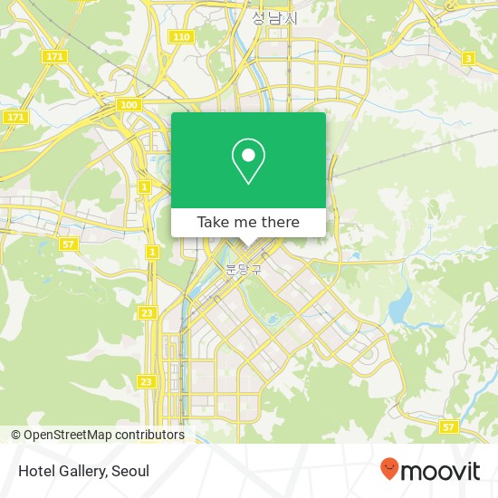 Hotel Gallery map
