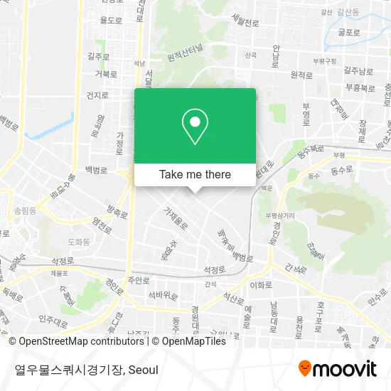 열우물스쿼시경기장 map