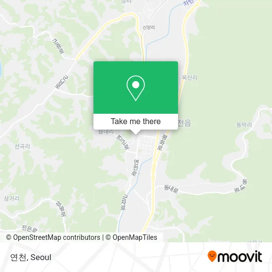 연천 map