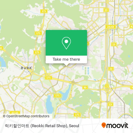 럭키할인마트 (Reokki Retail Shop) map
