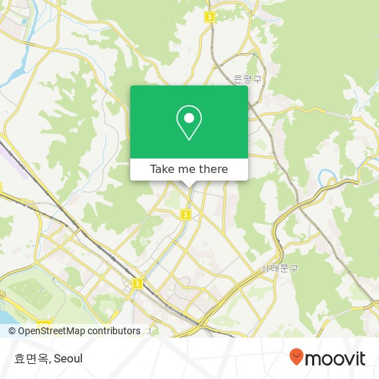 효면옥 map