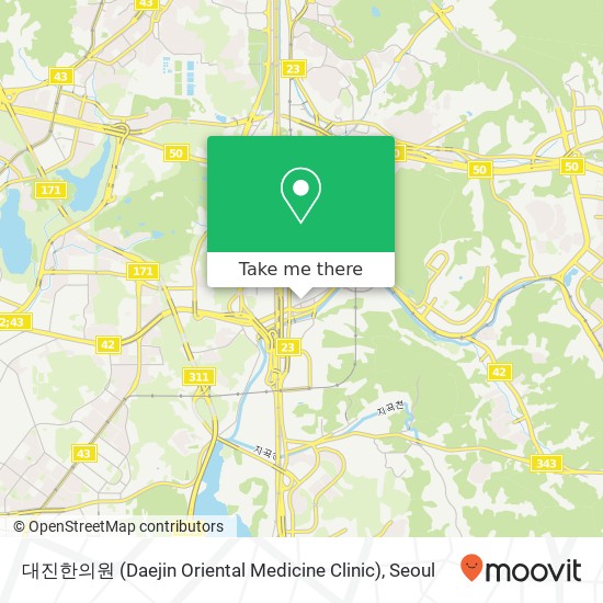 대진한의원 (Daejin Oriental Medicine Clinic) map