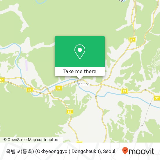 옥병교(동측) (Okbyeonggyo ( Dongcheuk )) map