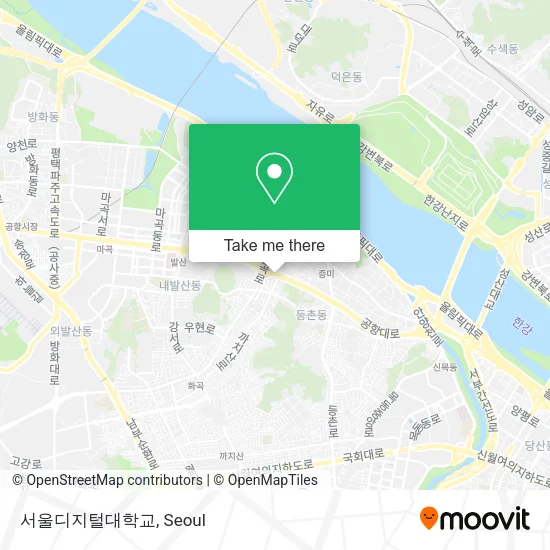 서울디지털대학교 map