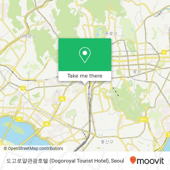 도고로얄관광호텔 (Dogoroyal Tourist Hotel) map