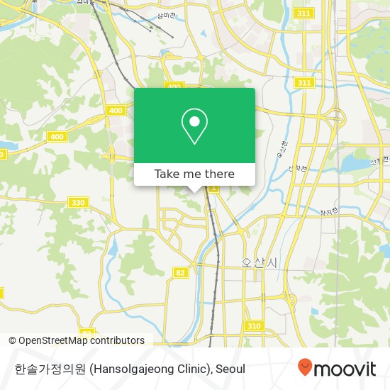 한솔가정의원 (Hansolgajeong Clinic) map