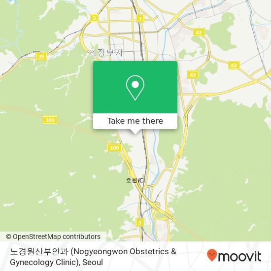 노경원산부인과 (Nogyeongwon Obstetrics & Gynecology Clinic) map