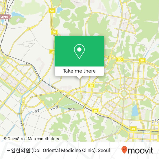 도일한의원 (Doil Oriental Medicine Clinic) map