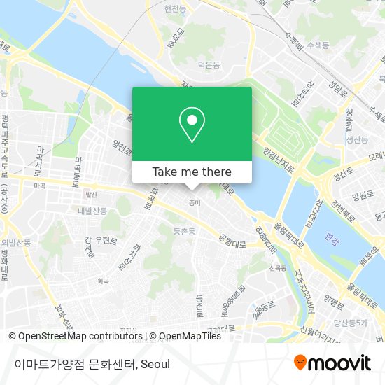 이마트가양점 문화센터 map