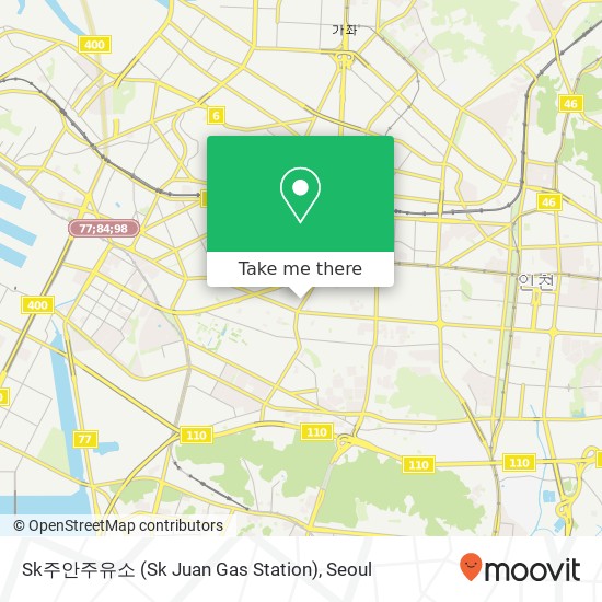 Sk주안주유소 (Sk Juan Gas Station) map