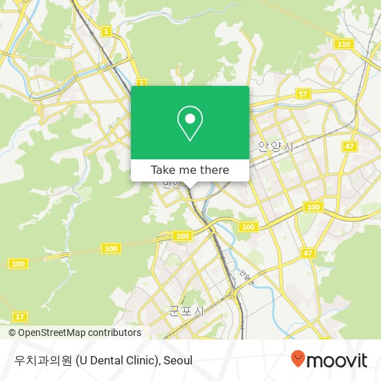 우치과의원 (U Dental Clinic) map