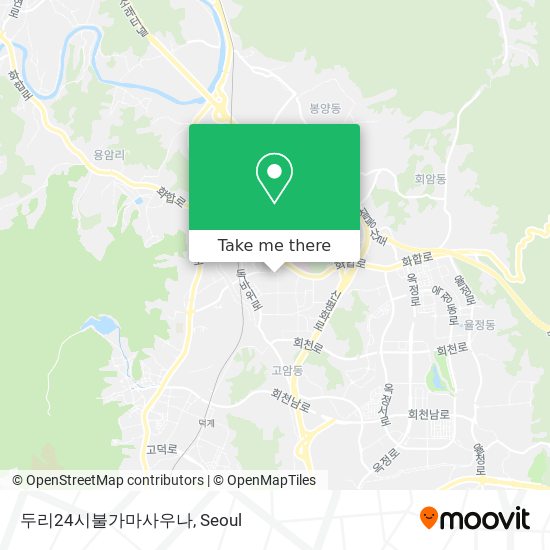 두리24시불가마사우나 map