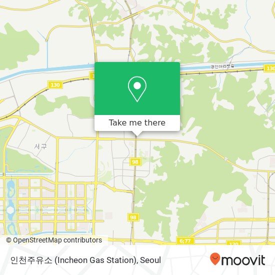 인천주유소 (Incheon Gas Station) map