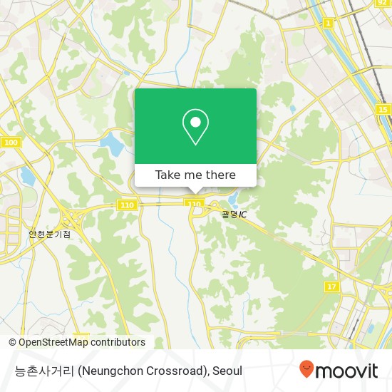 능촌사거리 (Neungchon Crossroad) map