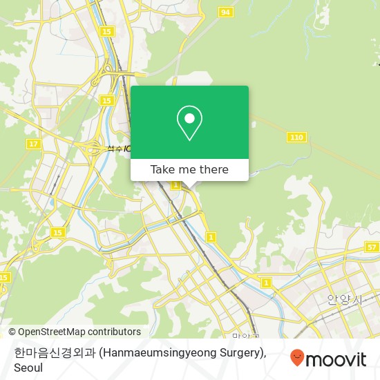 한마음신경외과 (Hanmaeumsingyeong Surgery) map