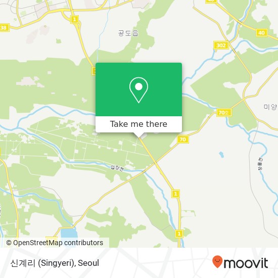 신계리 (Singyeri) map