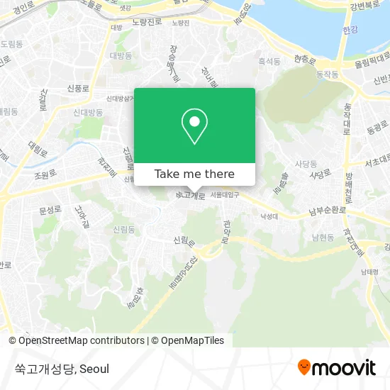 쑥고개성당 map