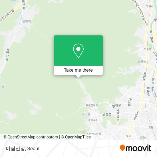 미림산장 map