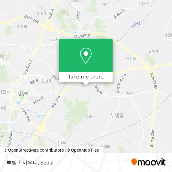 부발옥사우나 map
