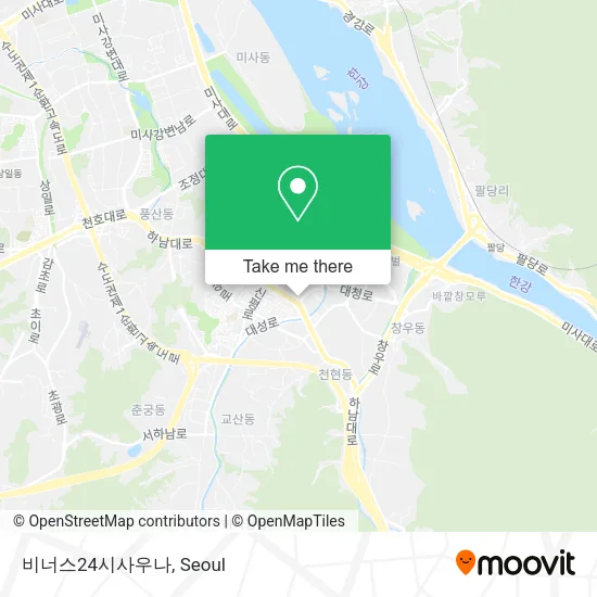 비너스24시사우나 map