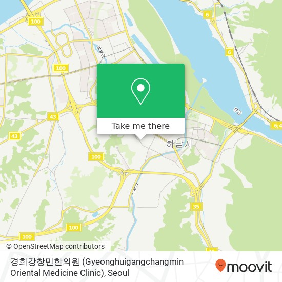 경희강창민한의원 (Gyeonghuigangchangmin Oriental Medicine Clinic) map