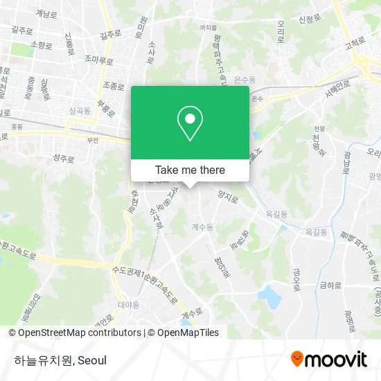 하늘유치원 map