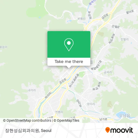 장현성심외과의원 map