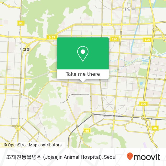조재진동물병원 (Jojaejin Animal Hospital) map