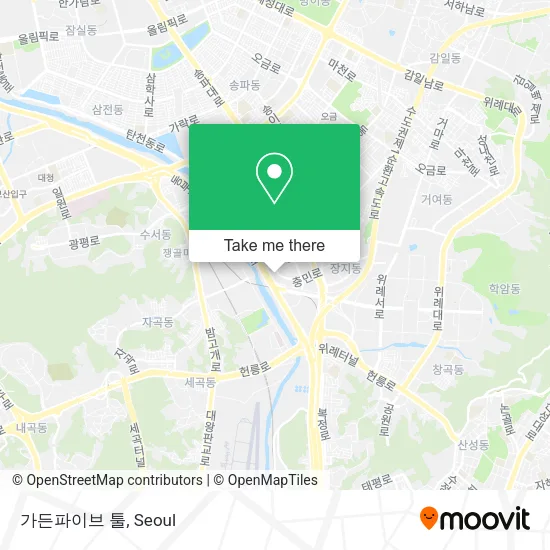 가든파이브 툴 map