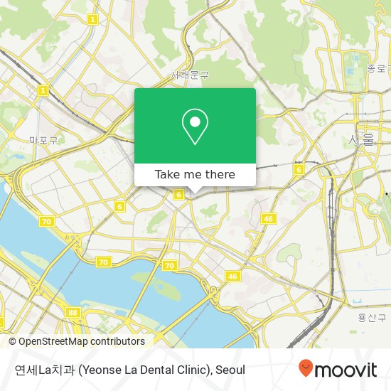 연세La치과 (Yeonse La Dental Clinic) map