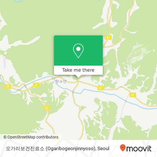 오가리보건진료소 (Ogaribogeonjinnyoso) map