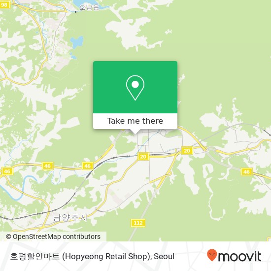 호평할인마트 (Hopyeong Retail Shop) map
