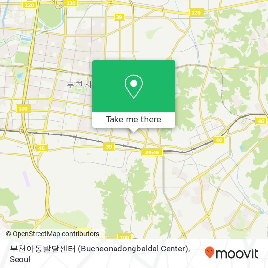 부천아동발달센터 (Bucheonadongbaldal Center) map