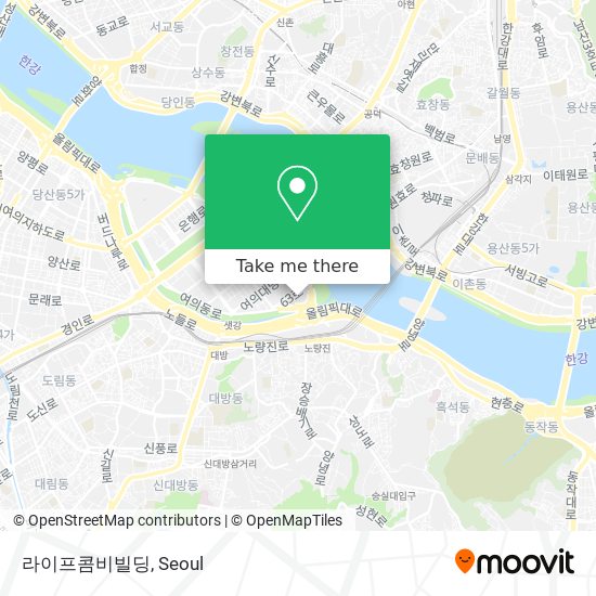 라이프콤비빌딩 map