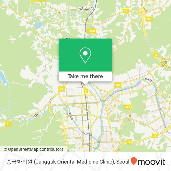 중국한의원 (Jungguk Oriental Medicine Clinic) map