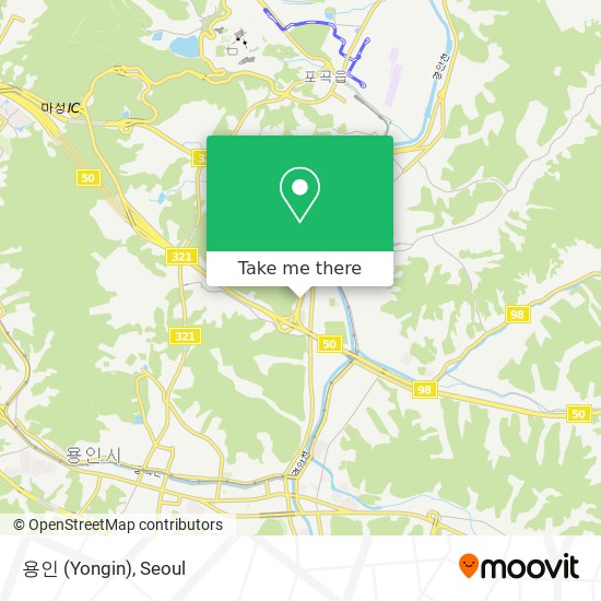 How to get to 용인 (Yongin) in 용인시, 경기도 by Bus | Moovit