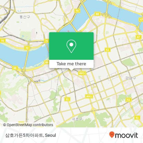 삼호가든5차아파트 map