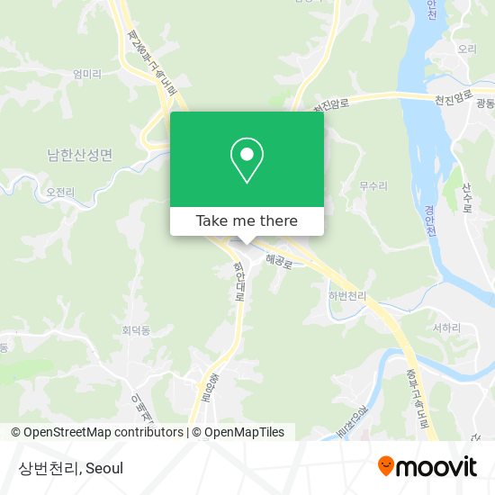 상번천리 map