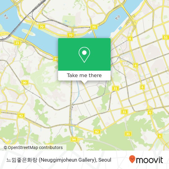 느낌좋은화랑 (Neuggimjoheun Gallery) map