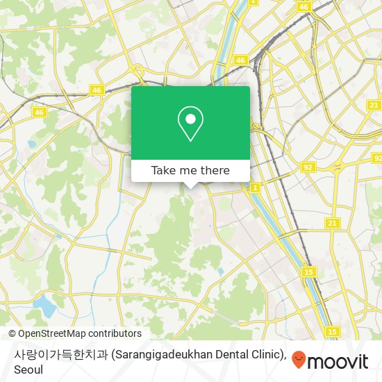 사랑이가득한치과 (Sarangigadeukhan Dental Clinic) map